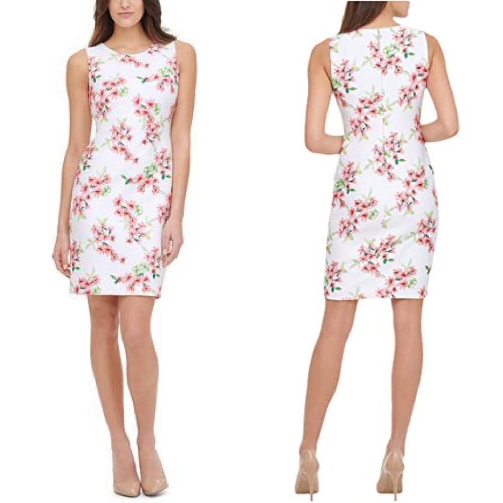 NEW TOMMY HILFIGER Azalea Scuba Sheath Dress Sz 10